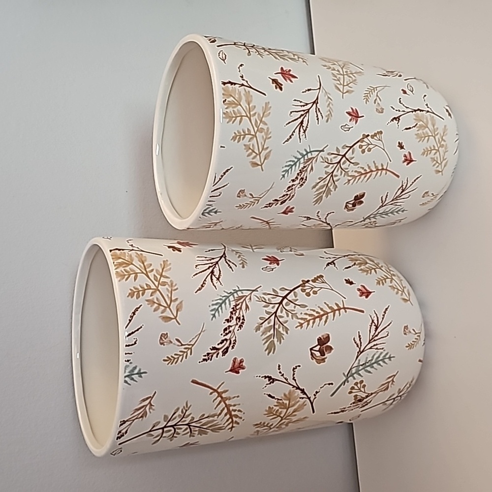 🎃Fall Motif Ceramic Vase Planter